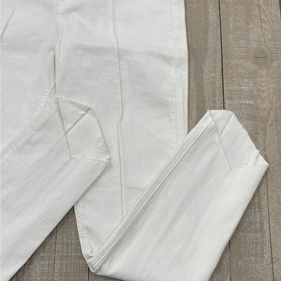 Rag & Bone High Rise Skinny Ankle Jeans in White Manson - Picture 7 of 7
